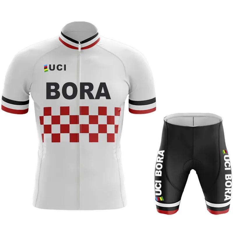 Cycling suit BORA cross-border 2023 Tour de France road bike short-sleeved suit perspiration and moisture absorption event breathable and quick drying