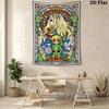 Zelda'S Epic Adventure Hero'S Journey Unfolded Tapestry Fashion Print Background Cloth Soft Background Cloth Background Wall Hanging Cloth