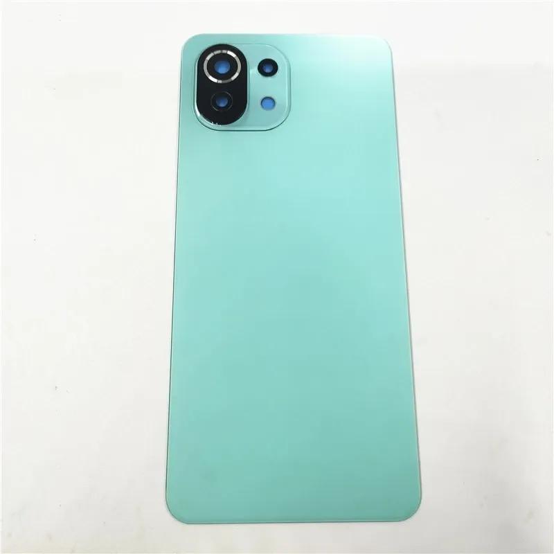 Задняя стеклянная крышка для Xiaomi Mi 11 Lite 5G сменная задняя крышка задний корпус