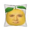 Pillow Case Funny N-Nicolas C-Cage Picolas Soft  Pillow Cover For Sofa Bedroom Home Decor Kawaii Pillowcases