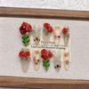 Handmade 3D Vintage Rose Press-On Nails Long Style 2026 New Design Women Girls