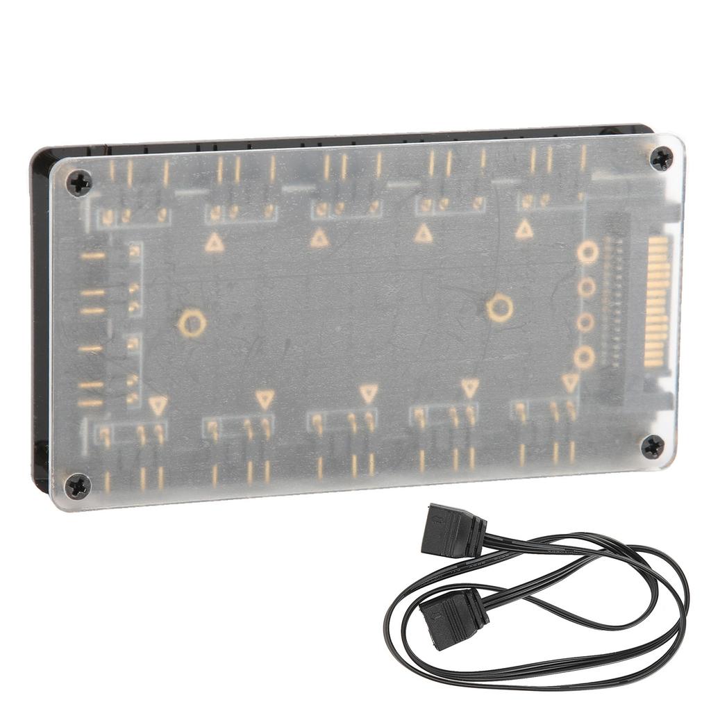 Разветвитель вентилятора для материнской платы ASUSMSI AURA RGB 5 В 3-контактный 10-в-1 интерфейс расширения