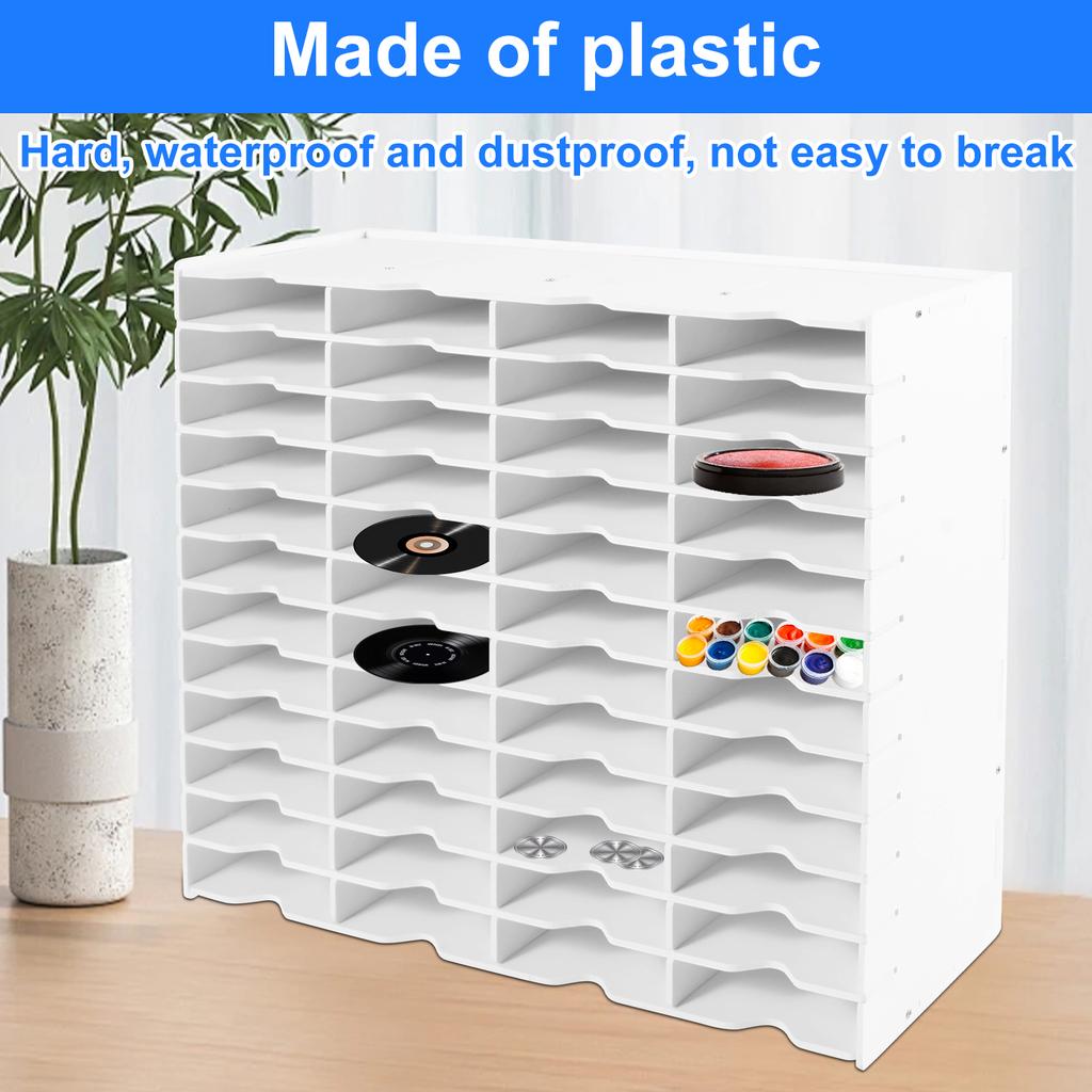 Стойка для хранения на 24/48 слотов, органайзер для сувенирных штампов, коробка, водонепроницаемые подставки для хранения штемпельных подушек, универсальный держатель-органайзер для рабочего стола