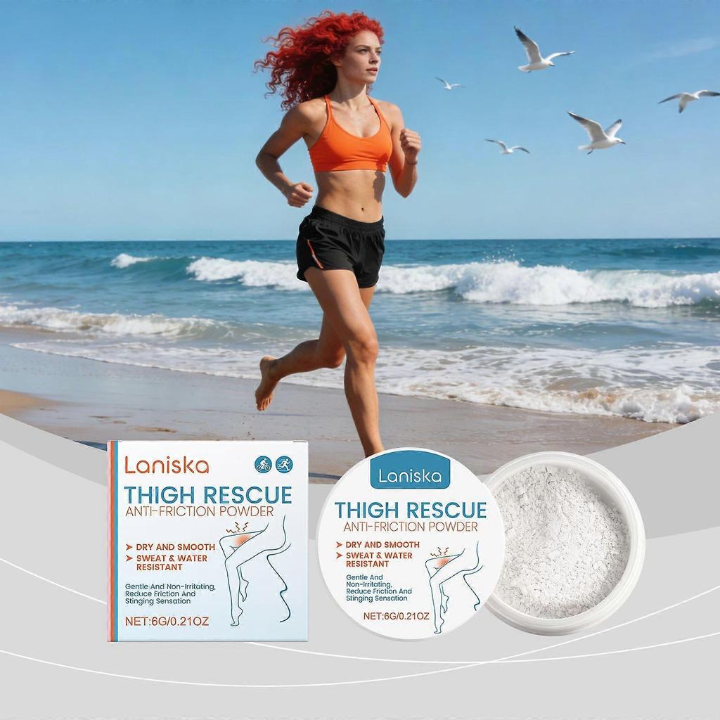 Laniska Anti-Friction And Skin-Relieving Powder Gentle Formula Moisture Absorption Breathable Refreshing Smooth And Fine Skin Daily Care