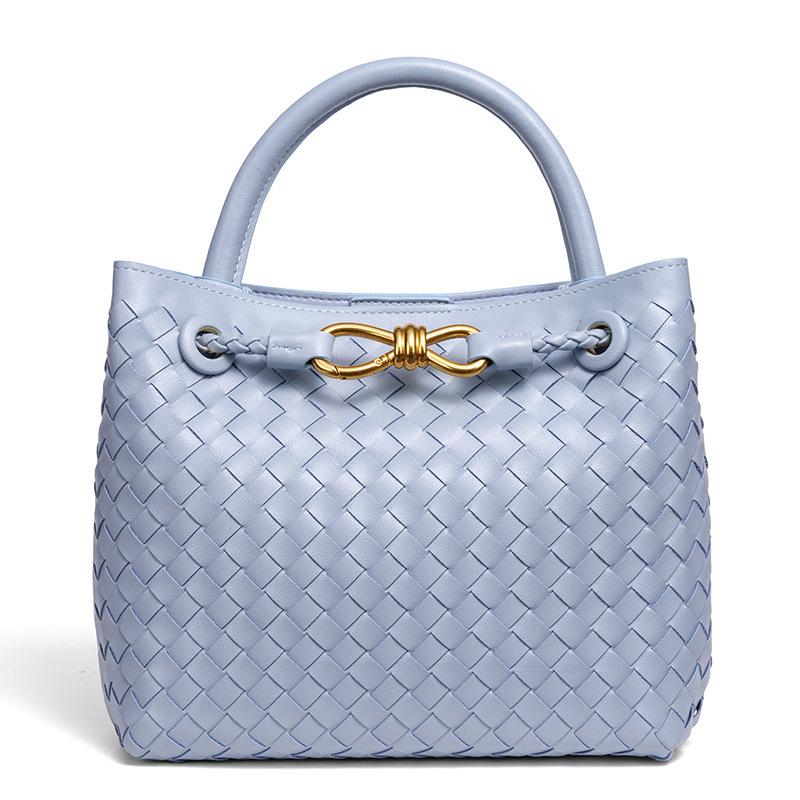 Плетеная металлическая веревочная пряжка Многоцелевая сумка-тоут: Сумка-тоут большой вместимости и сумка через плечо