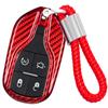 [T-carbon] Maserati Key Case, Key Cover, Key Cover with Key Chain, Suitable for 2013