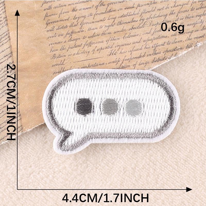 Duoku DIY вышитые нашивки-наклейки для аксессуаров одежды