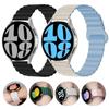 Силиконовый ремешок с магнитной петлей 18 мм 20 мм 22 мм для Samsung Galaxy Watch 6 5 Pro 4 Active 2 40 мм 44 мм S3 Amazfit Bip HUAWEI Watch GT 4 46 мм браслет Honor
