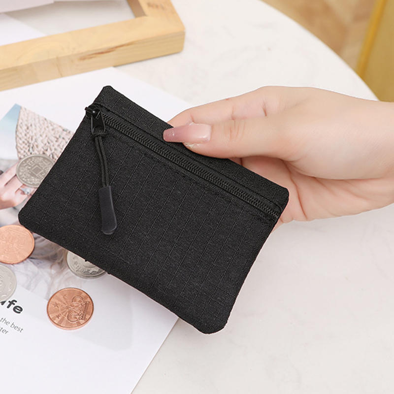 Портативный женский мини-компактный органайзер для монет кошелек на молнии для мелочи кошелек для денег