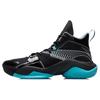 Баскетбольные кроссовки Li Ning Power 7 V2 Мужские Высокие Черно-синие ABPR009-2