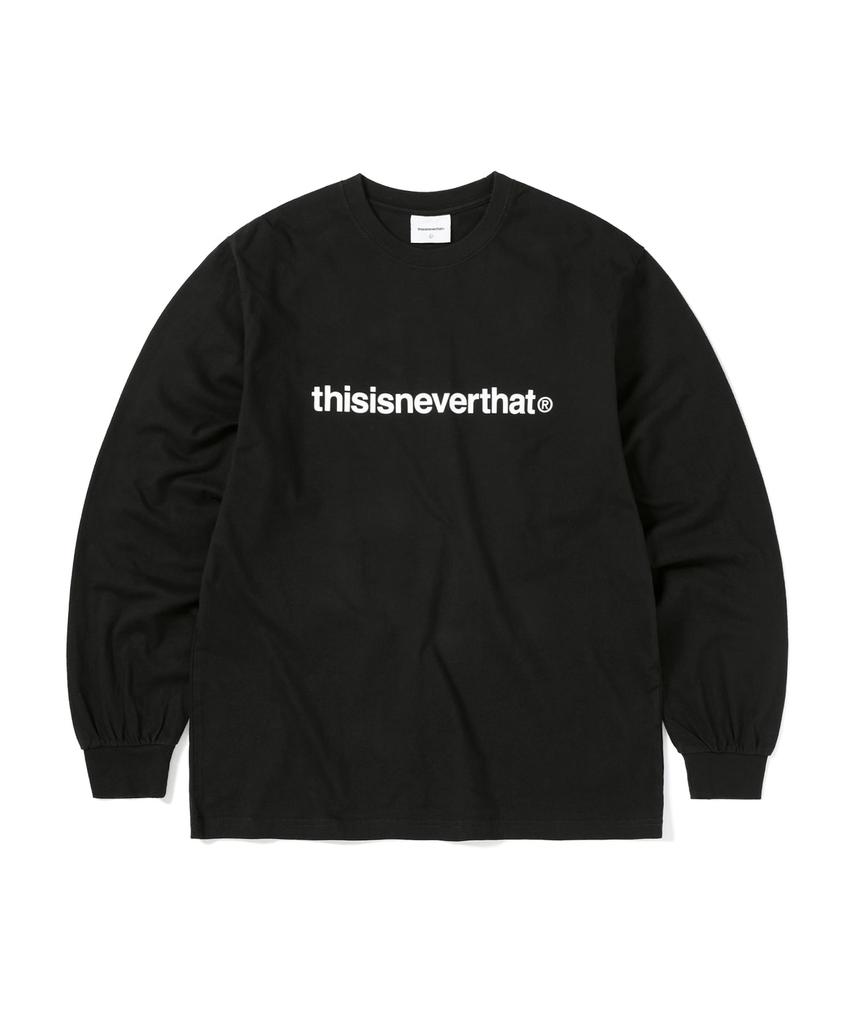 THISISNEVERTHAT T-Logo L/S Tee Black