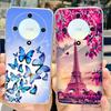 For Honor X9b 5G Case ALI-NX1 Cute Cat Butterfly Painted Cover Soft Silicone Phone Cases For Honor X9b X 9b HonorX9b Soft Fundas