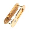 Sliding Door Lock Handle Anti Theft with Keys for Barn Wood Furniture Hardware Gold