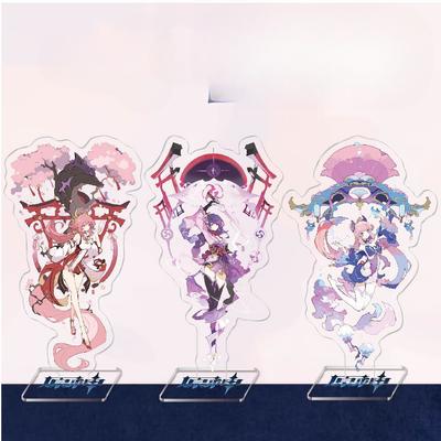 Аниме сексуальная фигурка Genshin Impact Kaedehara Kazuha Kamisato Ayaka Xiao Hutao, акриловая подставка, модель, тарелка, декор для стола, косплей