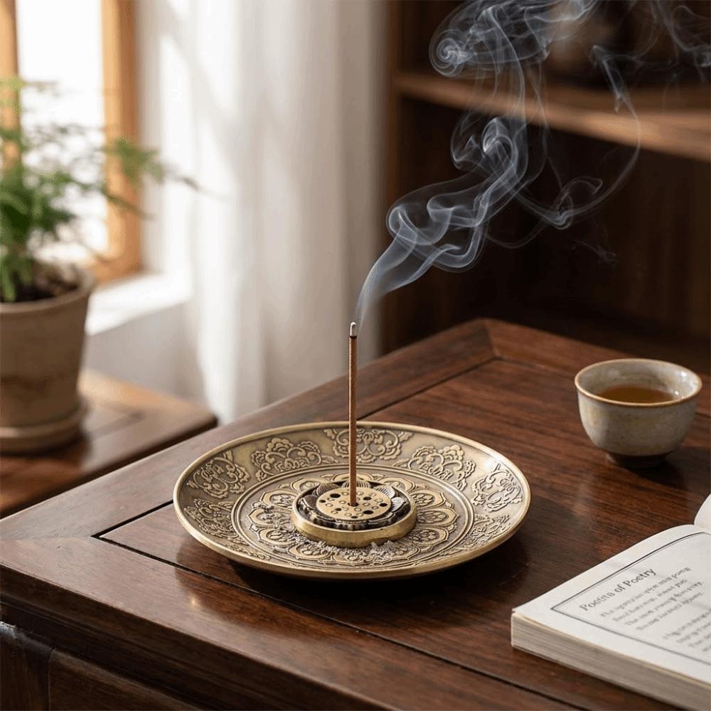Zen Incense Holder Vintage Incense Ash Catcher Small Home Decor Incense Sticks Burner  Tea House