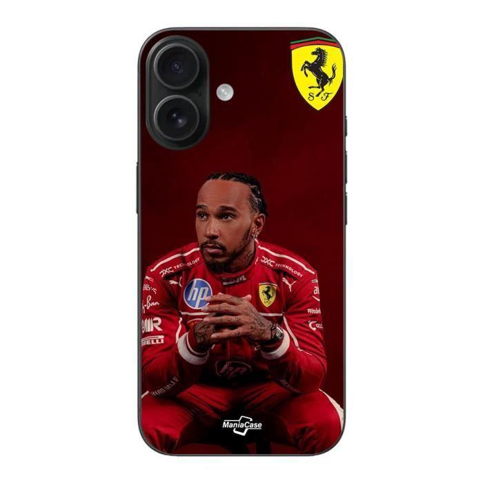Iphone 16 Case - Maniacase - Scuderia Ferrari - Red - Flexible - Unisex