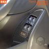 Для Mercedes-Benz C Class W203 2005-2007 автомобильная дверь, стекло, подъемная панель, накладка из углеродного волокна, интерьер