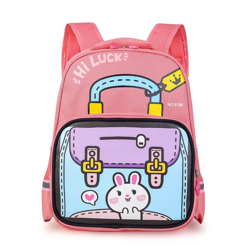 Kindergarten Primary School Students Schoolbag Cartoon Baby Backpack Large Capacity Children'S Bag
