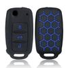 Keychain Silicone Car Key Cover For VW Volkswagen Polo Tiguan Passat B5 B6 B7 Golf 4 5 6 MK6 Jetta Lavida Skoda Octavia A5 Seat