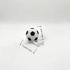 Mini Soccer Player Figurine Single Piece, Football Sculpture for Home Office Decoration & Souvenir