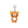 Кавайные брелоки Рилаккума Easy Bear Куклы Lazybear Для сумок Одежды Молнии Шнурки для телефонов Брелоки Аксессуары Подвески Подарки для пар