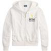Polo Letter Hooded Zip-Up Sweatshirt Women Sweatshirt 211971733-001