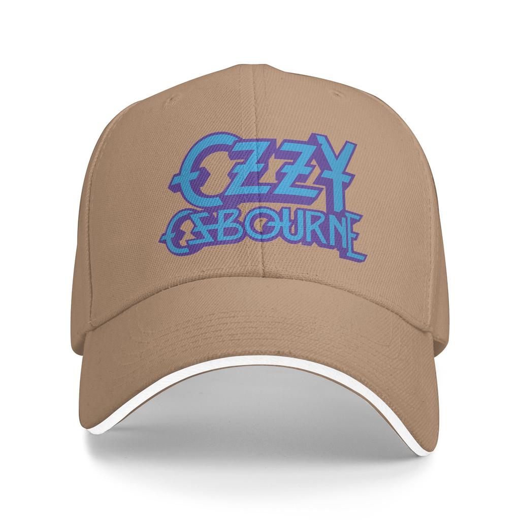 Ozzy Osbourne Purple and Blue Logo Baseball Cap Casual Hip Hop Hats Summer Men Adult Running Hippie Snapback Cap