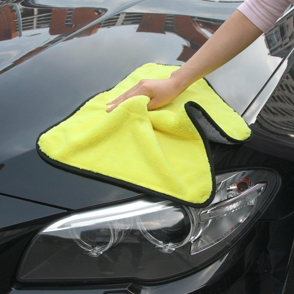 Super Absorbent Car Cleaning Towel Wiping Cloth Car Care Coral Velvet