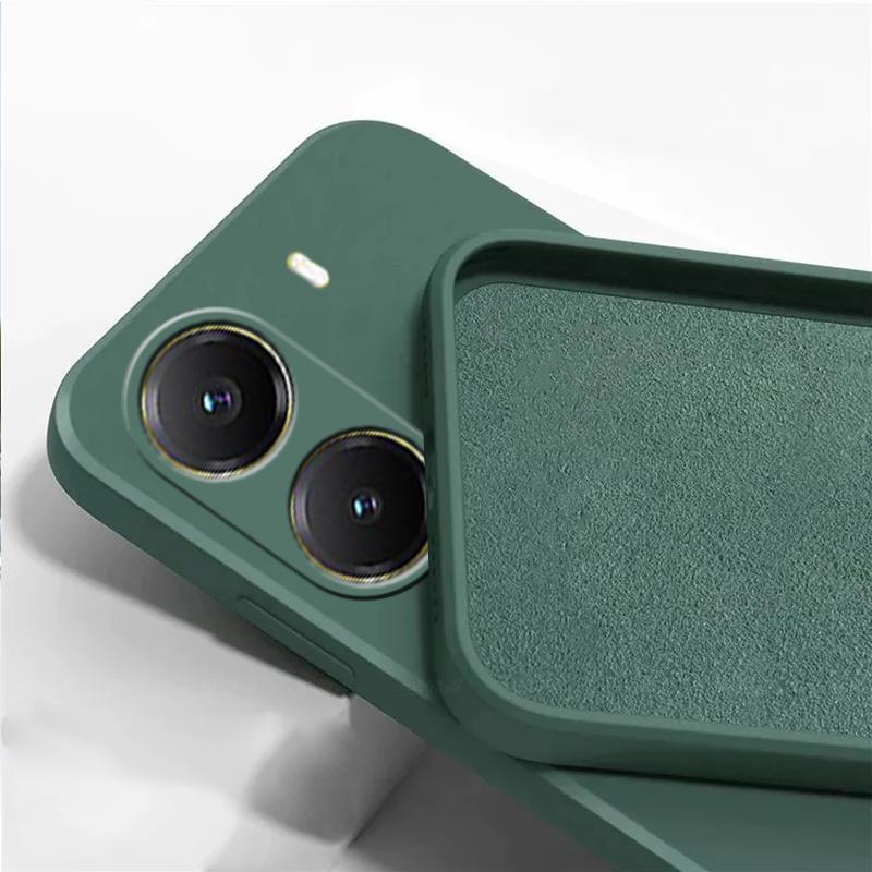 Для чехла Xiaomi Poco X7 Pro Чехол Poco X7 Pro 5G Capas Ударопрочный Жидкий Задний ТПУ Мягкий Чехол Poco X3 X4 X5 X6 X7 Pro F5 F6 Fundas