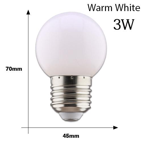 10 шт. светодиодных ламп E27 светодиодная лампа 3 Вт 1 Вт AC 220 В лампочка холодный теплый белый цвет больше цветов Lampada светодиодный прожектор Bombilla домашний декор маленькая лампочка