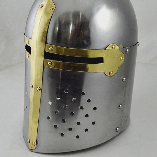 Medieval Steel Sugarloaf Helm
