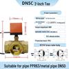 Electric L-Type Copper Valve for HVAC, Underfloor Heating, and Irrigation Systems