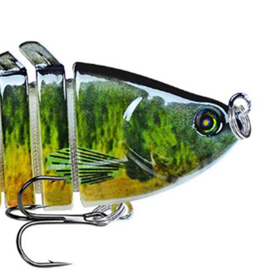 Бионическая плавающая приманка, реалистичные рыболовные снасти для ловли окуня, 3D бионические рыболовные приманки, которые плавают сами по себе для пресноводной и соленой рыбалки