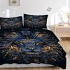 3pcs Lion Mandala Art Duvet Cover Set, Soft Comfortable Duvet Cover,Guest Room (1*Duvet Cover + 2*Pillowcase, Without Core) yy251104145