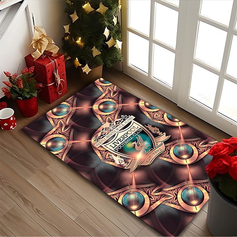 1 шт. Ковер Liverpool FC для пола в комнате, Удобный коврик для зоны офисного кресла, Красивый ковер для отеля