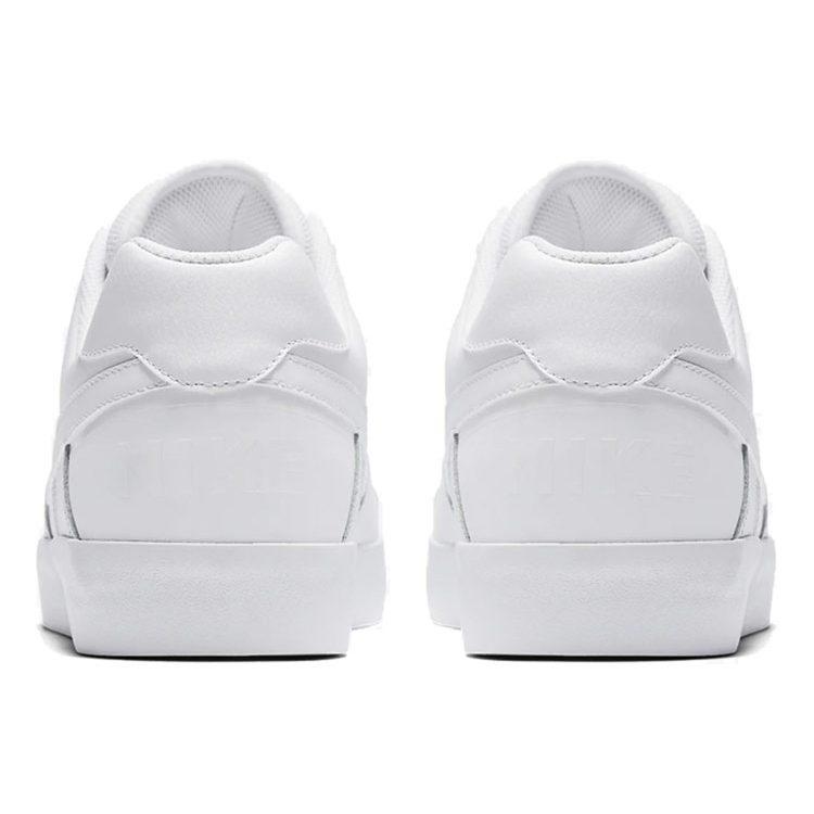 Nike SB Delta Force Vulc Низкие кеды для скейтбординга Мужские Чисто-белые 942237-112