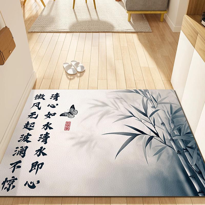 Входная дверь, коврик для пола, коврик для крыльца, домашняя спальня, китайский грязеотталкивающий ковер, постельное белье, можно резать, коврик для ног