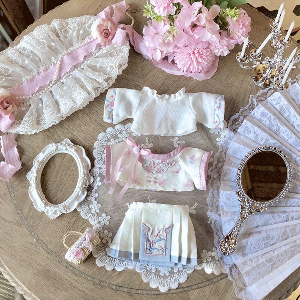 Fashion Ancient Style 20CM Cotton Doll Clothes Pretty Dress up DIY Doll Accessories Chinese Style Doll Outfit Kids Toys
