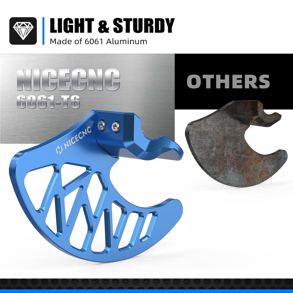 NICECNC Front Brake Disc Guard & Brake Caliper Guard For Surron light bee X light bee S L1E Segway X160 X260 Sur-ron Bike Parts
