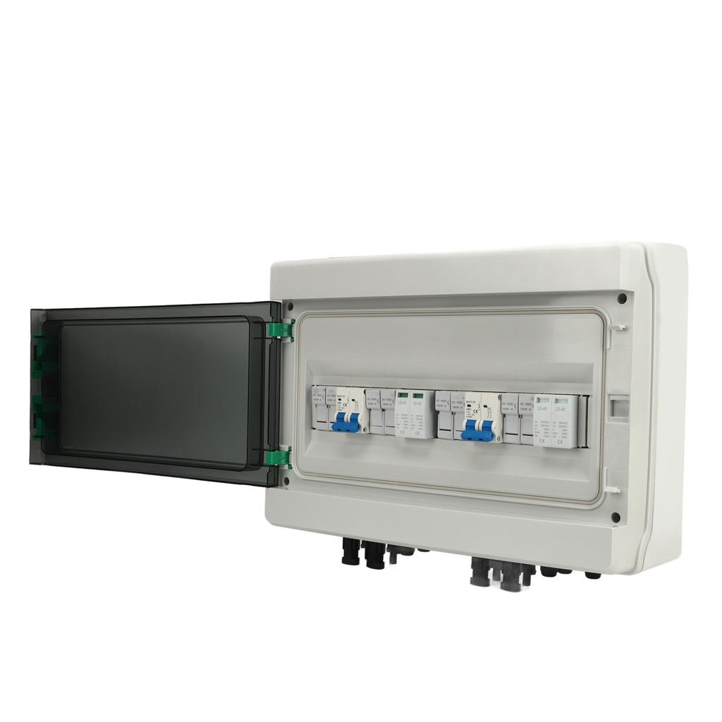 4 в 2 выходах PV солнечный объединитель коробка DC1000V IP65 настенный фотоэлектрический объединитель коробка