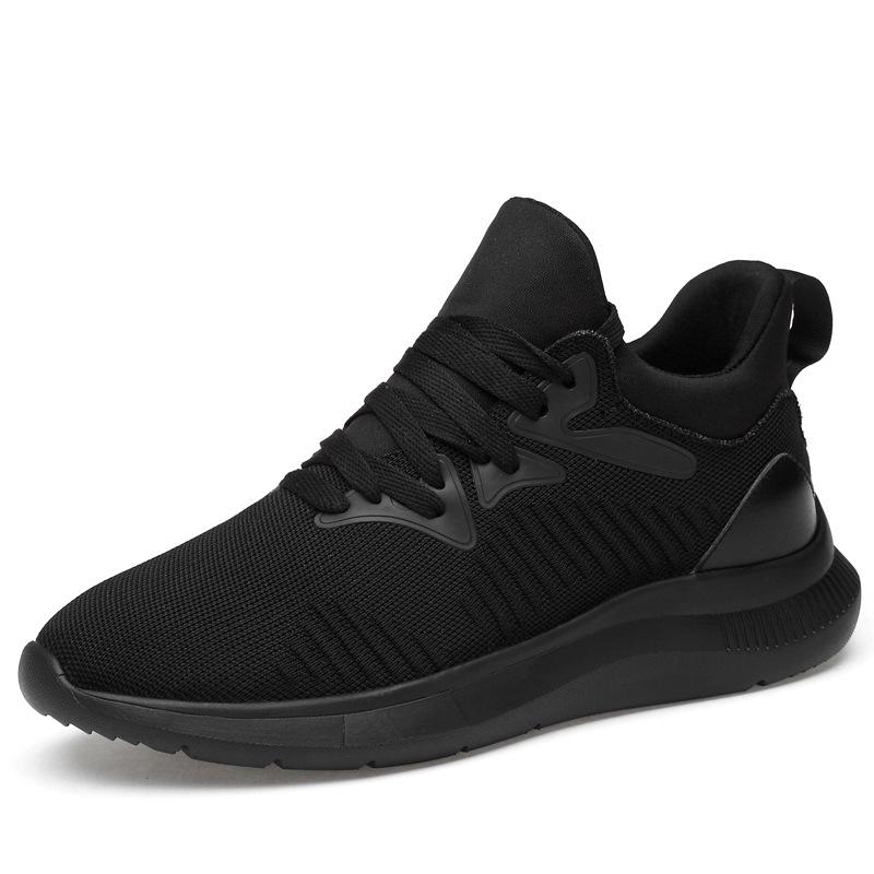 2024 Elevator Shoes Мужские кроссовки с невидимой внутренней частью 6/8 см, увеличивающие рост, летняя спортивная обувь с дышащей сеткой