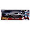BACK TO THE FUTURE PART II JADA TOYS 2019 DIE CAST CAR TIME MACHINE DELOREAN WITH LIGHTS BTTF 2 3 Mini Car [Item]