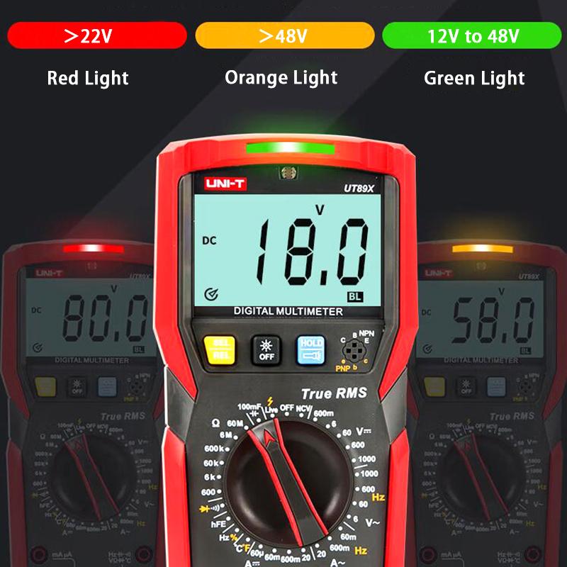 Профессиональный цифровой мультиметр UNI-T UT890C UT89X UT89XD UT105+ UT107+ UT61B+ UT61D+ UT61E+ Вольтметр Амперметр Электрический тестер