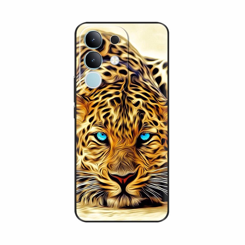 Чехол-крышка для Vivo Y29 4G 2025 Милые Цветы Мягкий Силикон Capa Чехлы для Телефона Для Vivo Y29 4G Чехол Мультяшные Ударопрочные Сумки Coque
