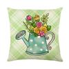 New Spring Printed Pillow Cover Polyester Letter Flower Bouquet Home Cushion Cover Bedroom Cushion Cover