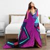 Hazbins Hotels Alastor Vox 2 Throw Blanket for Couch  Soft Fuzzy Plush Blanket 50x60 Inches Multi-size Bedspread for All Seasons