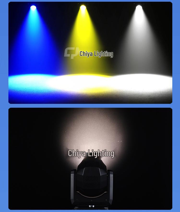 400 Вт Светодиодный Moving Head COB с зумом - Профессиональный свадебный и сценический прожектор