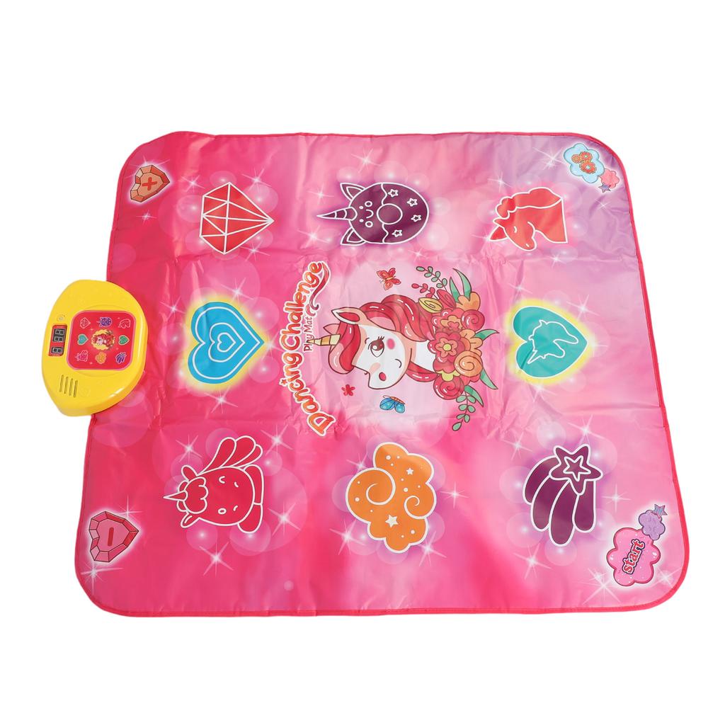 Танцевальный коврик Многофункциональный Физические упражнения Музыка Чувствительный к прикосновениям Электронный танцевальный коврик Дети Танцы