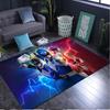 1PC rug Rangers Team-up Carpet, Chair Rug,Area Rug for Office Bedroom living rooms bedroom, Doormat decor Christmas fan gifts
