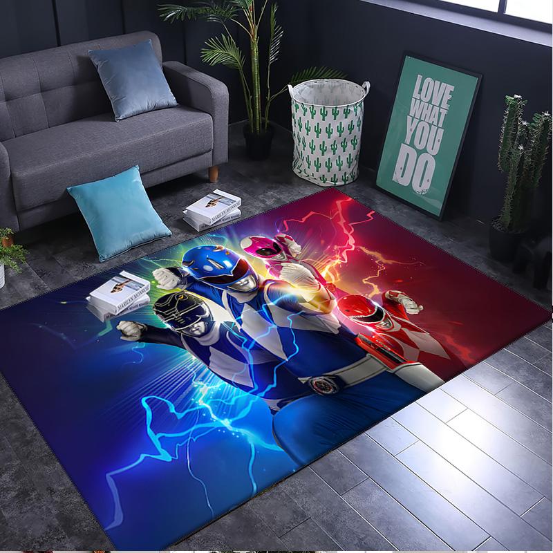 1PC rug Rangers Team-up Carpet, Chair Rug,Area Rug for Office Bedroom living rooms bedroom, Doormat decor Christmas fan gifts